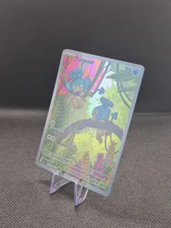 Panpour 101/86 Illustration Rare Pokemon Black Bolt Card English NM - Image 1