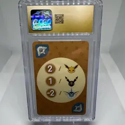 CGC PRISTINE 10! Vaporeon Point Salad - Eevee Edition Korean Pokemon Card - Image 2