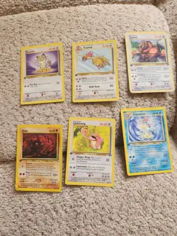 Pokemon TCG 1st Edition Vintage Lot Of 11 Cards Good Condition - Image 2