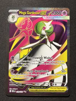 Mega Gardevoir ex 159/132 Pokeemon TCG Mega Evolution Ultra Rare Pokemon Card NM - Image 1