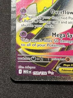 Mega Gardevoir ex 159/132 Pokeemon TCG Mega Evolution Ultra Rare Pokemon Card NM - Image 2