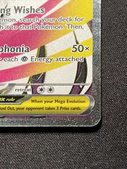 Mega Gardevoir ex 159/132 Pokeemon TCG Mega Evolution Ultra Rare Pokemon Card NM - Image 3