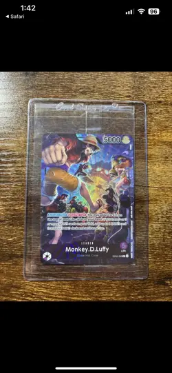Sealed Monkey.D.Luffy (PSA Magazine) OP05-060 One Piece Promotion Cards Foil NM - Image 1