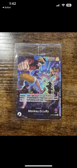 Sealed Monkey.D.Luffy (PSA Magazine) OP05-060 One Piece Promotion Cards Foil NM - Image 3