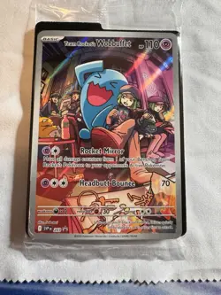SEALED Pokemon Team Rocket’s Wobbuffet #203 Promo Card - Image 1