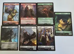 MTG Universe LOTR Set of 42 Token Cards (22 single-sided and 20 double-sided) - Image 2