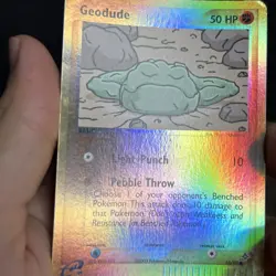 Geodude 55/97 Reverse Holo EX Dragon Pokemon Card E Series MP - Image 3