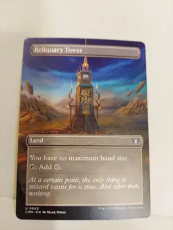 Reliquary Tower (Borderless) Commander Masters Regular - Image 1