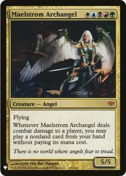 1 x Maelstrom Archangel - The List - Conflux - LP - MTG - Image 1