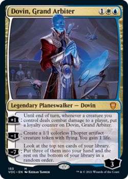 Dovin, Grand Arbiter NM, English MTG Commander - Innistrad: Crimson Vow - Image 1