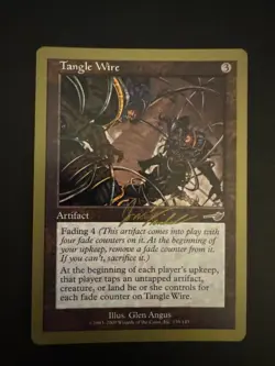 Tangle Wire - 2000 Jon Finkel (NMS) World Championship Decks Regular - Image 1