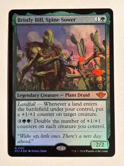 Bristly Bill, Spine Sower - (FOIL) - Outlaws of Thunder Junction - Image 1