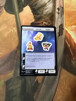 MTG Unfinity Unsanctioned Ancient Juggler #13 Regular Token - Image 1