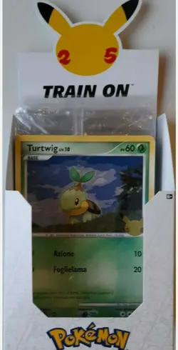 POKEMON~25TH~PROMO~EXCLUSIVE~STARTERS SINNOH~JUMBO~SEALED~ITALIANO - Image 1