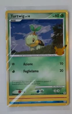 POKEMON~25TH~PROMO~EXCLUSIVE~STARTERS SINNOH~JUMBO~SEALED~ITALIANO - Image 2