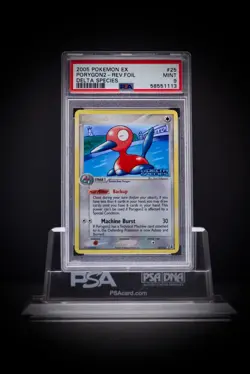 2005 Pokemon EX Delta Species 25 Polygon 2 Rev Foil PSA 9 - Image 1