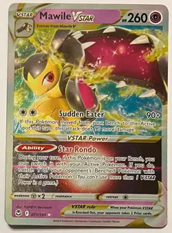 Pokemon TCG Silver Tempest - Mawile VSTAR - Holo Rare - 071/195 - NM - Image 1