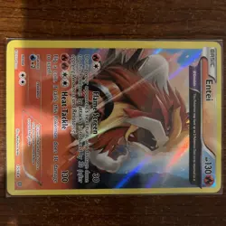 Pokemon XY Ancient Origins Reverse Holo Entei 15/98 - Image 1