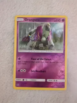 Pokemon TCG Oranguru Crimson Invasion 48/111 Regular Rare LP. - Image 1