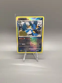 Pokemon Swampert Reverse Holo Rare 2008 Great Encounters 9/106 - Image 1