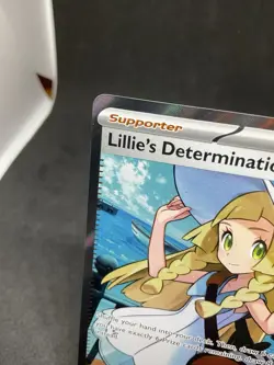 Lillie's Determination 169/132 Me01: Mega Evolution Holo Pokemon - Image 3