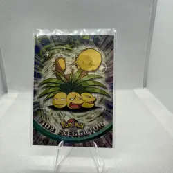 Pokemon Topps TV Animation Edition Exeggutor #103 LP Blue Logo - Image 1