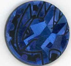 Pokemon TCG - Tyranitar Standard Coin - Cracked Ice Blue - Image 1