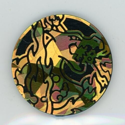 Pokemon TCG - Charizard VMAX Standard Coin - Cracked Ice Gold - Image 1