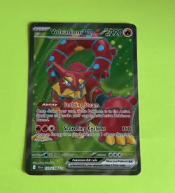 Volcanion ex Full Art 171/159 Ultra Rare Holo Journey Together Pokemon TCG NM - Image 1