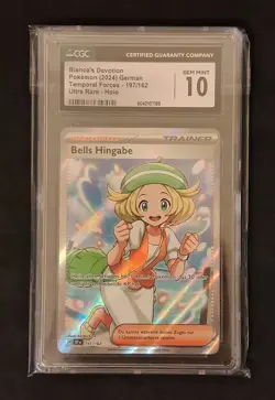 Bells Hingabe Bianca's Devotion CGC 10 197/162 Temporal Forces Pokemon TCG PSA - Image 1
