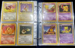 Vintage/Mid Era WOTC Pokemon Binder LOT Collection Holo Shadowless 1st Ed Foil - Image 1