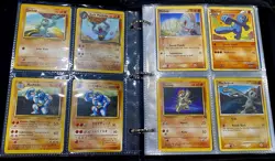 Vintage/Mid Era WOTC Pokemon Binder LOT Collection Holo Shadowless 1st Ed Foil - Image 3