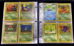 Vintage/Mid Era WOTC Pokemon Binder LOT Collection Holo Shadowless 1st Ed Foil - Image 5