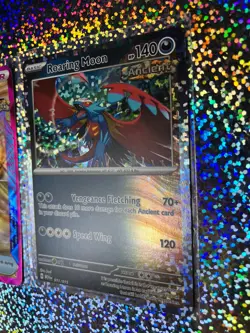 2024 Pokemon TCG McDonald's Collection Confetti Holo 011/015 Roaring Moon - Image 4