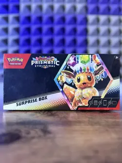 🔥Pokemon Prismatic Evolutions Surprise Box! New, Sealed Pokemon TCG Eevee Box🔥 - Image 1