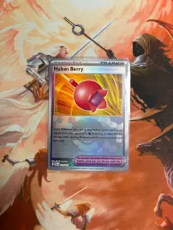 Pokemon TCG - Haban Berry 111/131 - Prismatic Evolutions - Pokeball Holo - NM - Image 1
