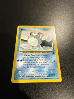 Pokemon TCG Marill #29 WOTC Era, Black Star Promo, Near Mint Condition - Image 1