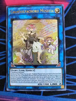 Yu-Gi-Oh! TCG GranSolfachord Musecia Dawn of Majesty DAMA-EN048 1st Edition... - Image 1