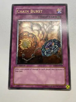 Yugioh Chain Burst 1st Edition Ultimate Rare RDS-EN056 HP - Image 1