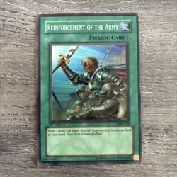 Reinforcement of the Army lod-028 1st Edition (NM) Super Rare Yu-Gi-Oh! - Image 1