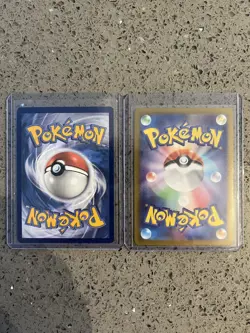 English & Japanese Snorlax Promo Card Scarlet Violet 151 SVP051 & 181/165 Holo. - Image 2