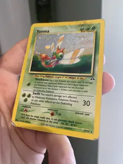 Yanma - 17/75 - Neo Discovery - Holo Rare - Vintage - Pokemon TCG Card DMG - Image 5