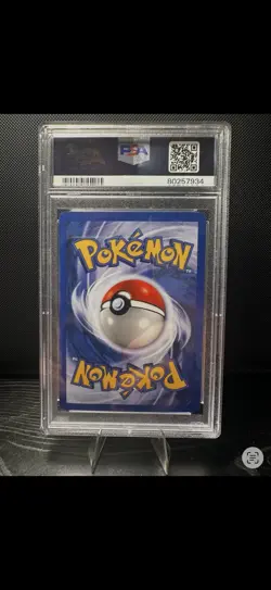PSA 7 Typhlosion 2000 Neo Genesis 17/111 Holo SWIRL Pokemon Card - Image 3