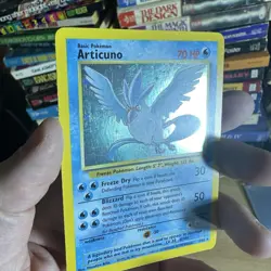 Articuno 2/62 Pokemon Fossil Holo Rare WOTC Vintage Card English LP Unlimited - Image 3