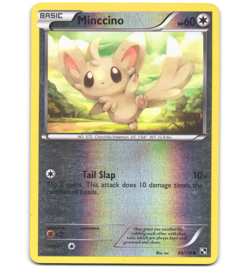 Pokemon 2011 Moderate Play Minccino Black & White REVERSE 88/114 Card - Image 1