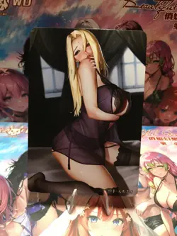 Beautiful Waifu Card Goddess Story CCG Anime Waifu Double Sided - Image 1