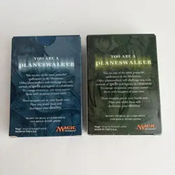 Magic The Gathering Planeswalker Blue and Green Starter Decks 2008 60 Cards - Image 2