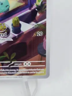 Pokemon TCG Bulbasaur Illustration Card 143/142 Stellar Crown - Image 3