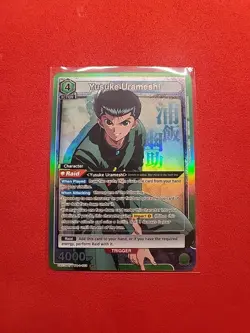Yusuke Urameshi Yu Yu Hakusho UE13BT/YYH-1-103 SR UNION ARENA Card - Image 1