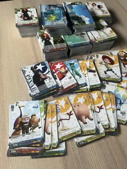 Lot of 900+ - Weiss Schwarz Pixar Trading Cards All NM!! - Image 2